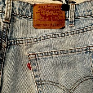 Men’s Levi’s 505 straight leg